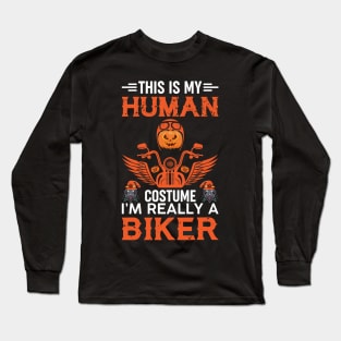 This is my human costume Long Sleeve T-Shirt